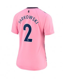 Everton James Tarkowski #2 Auswärtstrikot für Frauen 2022-23 Kurzarm